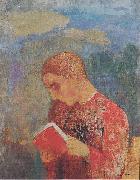 Odilon Redon, Elsass oder Lesender Monch